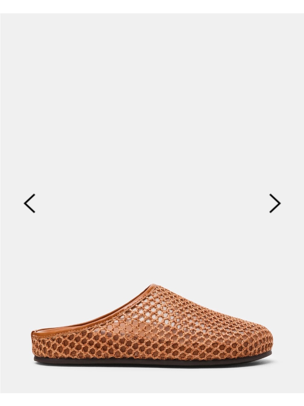 Fern Tan Raffia Mesh